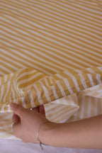 BANANA RUFFLES cotton bedsheet