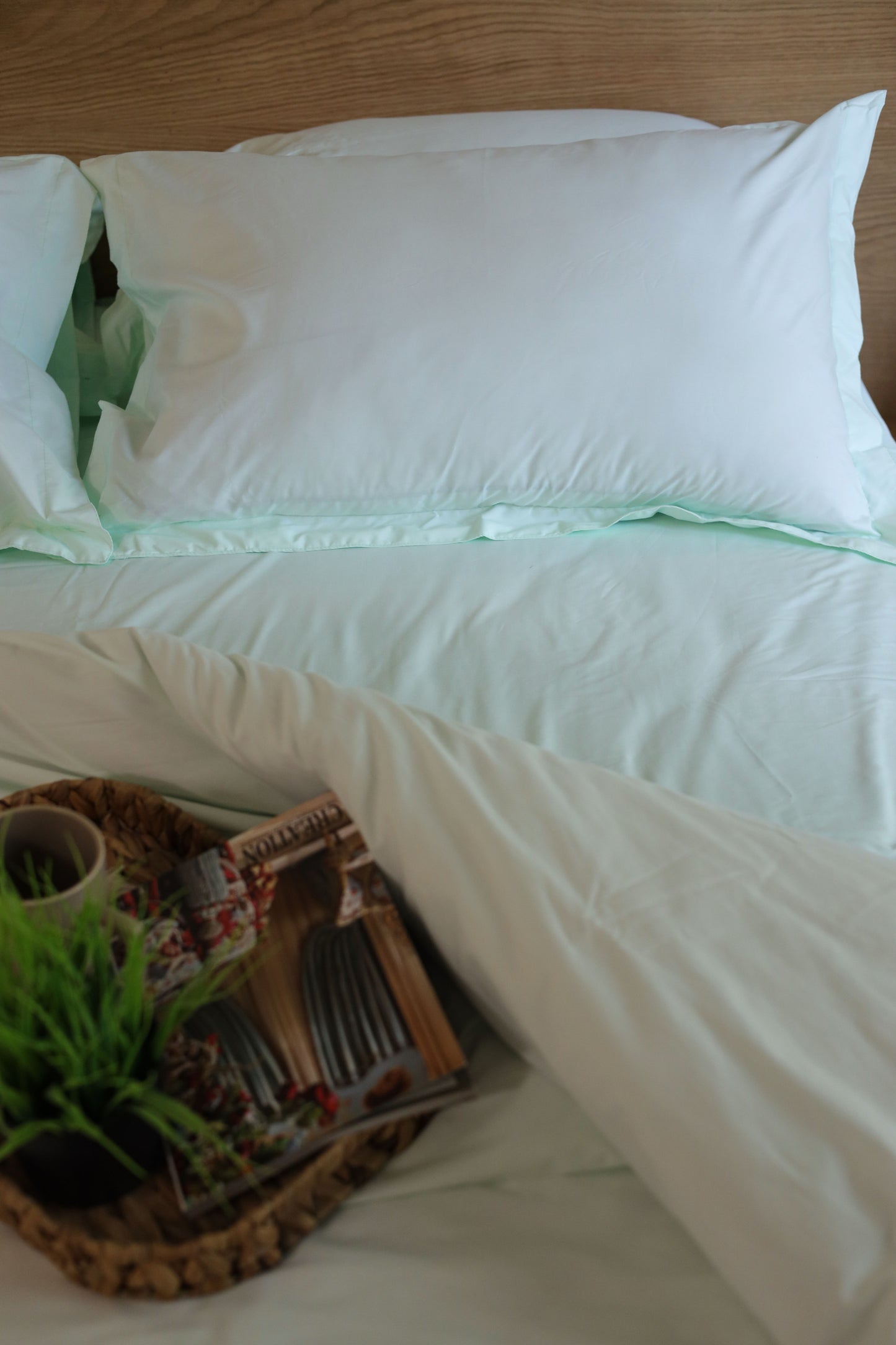SEAFOAM Premium Cotton Duvet Cover