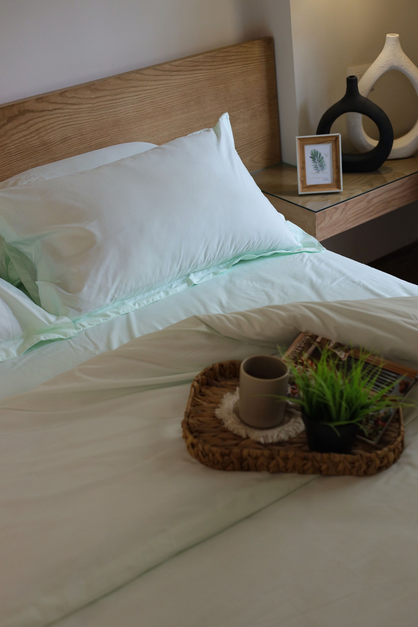 SEAFOAM Premium Cotton Duvet Cover