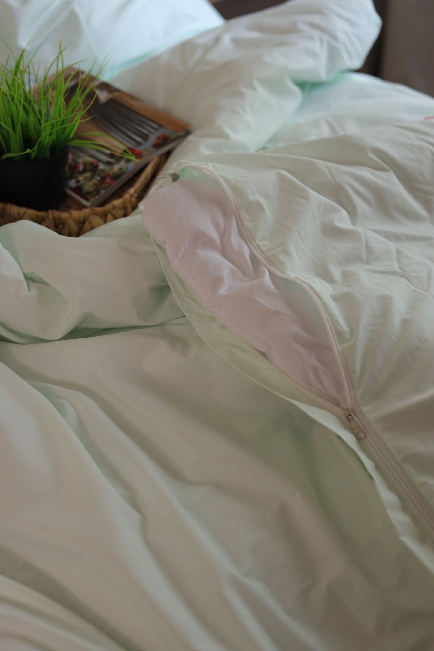 SEAFOAM Premium Cotton Duvet Cover