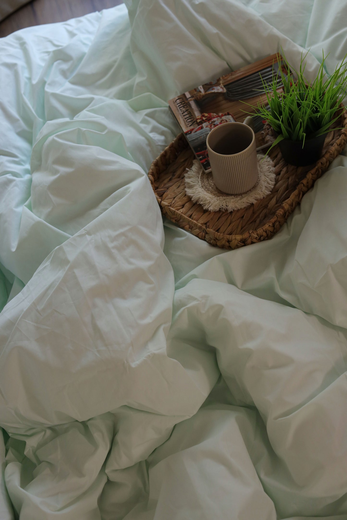 SEAFOAM Premium Cotton Duvet Cover
