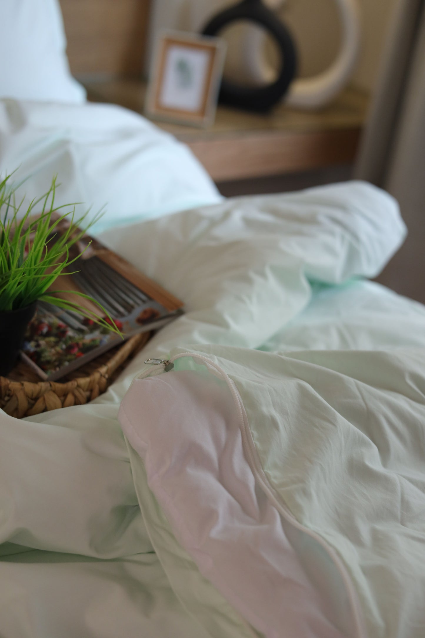SEAFOAM Premium Cotton Duvet Cover