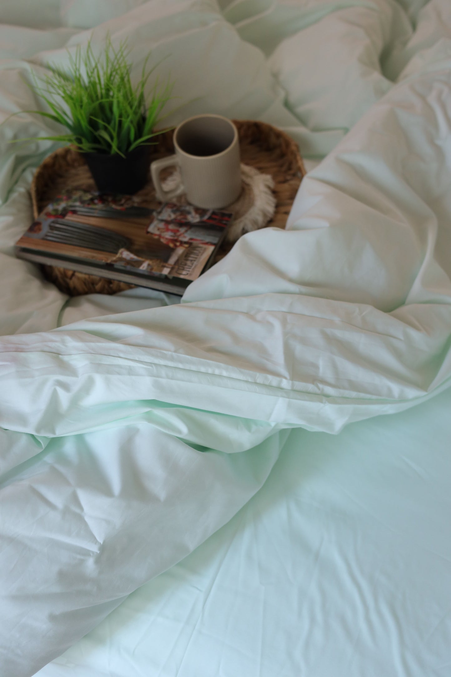 SEAFOAM Premium Cotton Duvet Cover