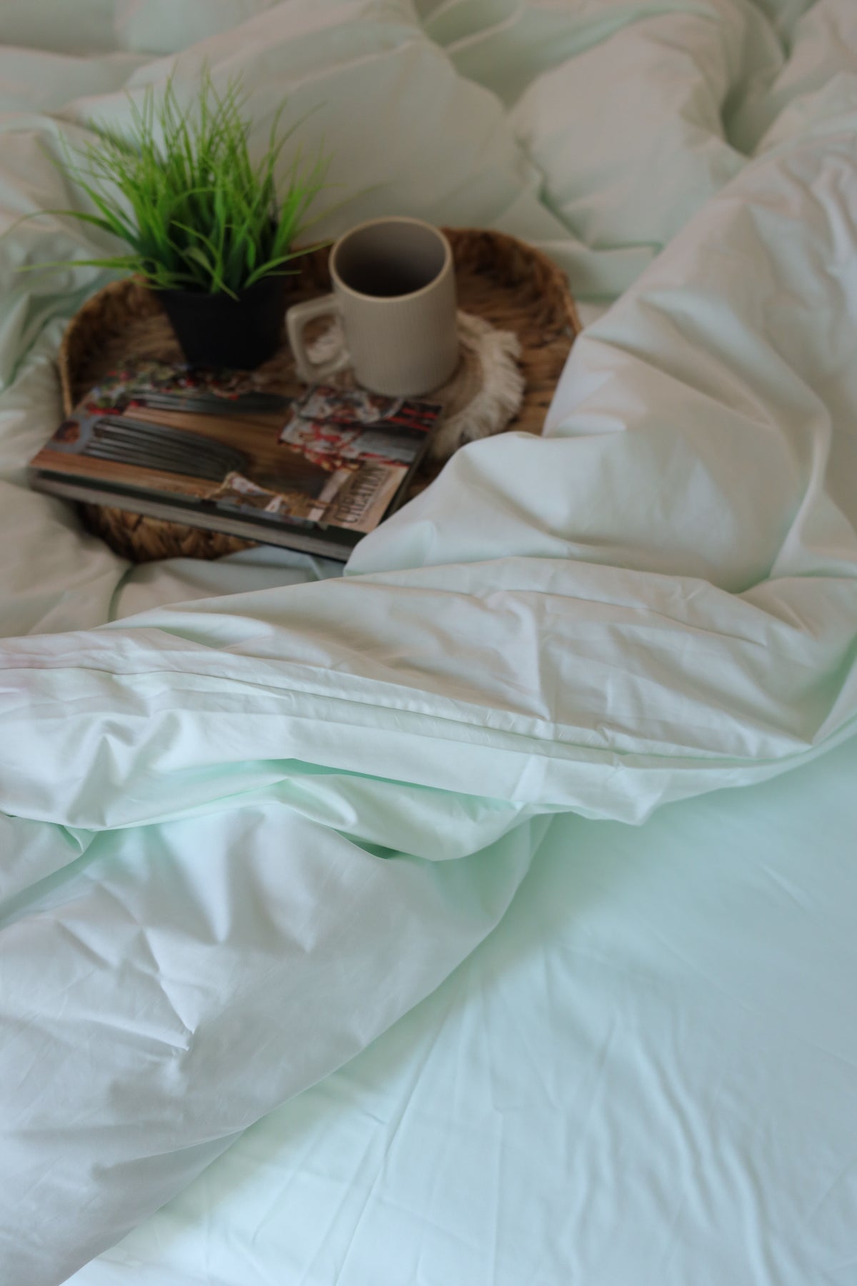 SEAFOAM Premium Cotton Duvet Cover