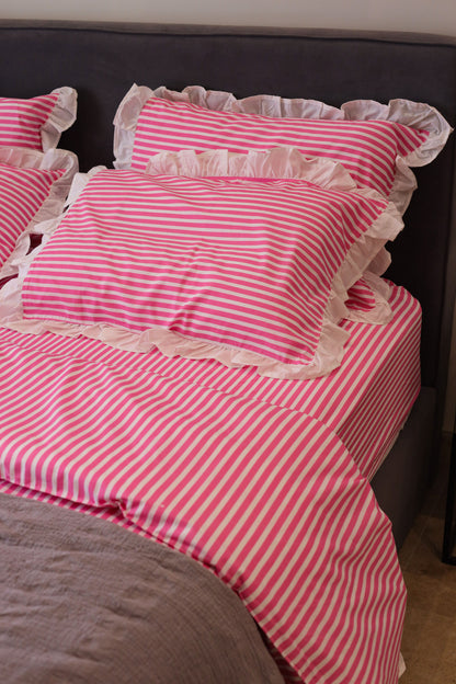 CANDY RUFFLES cotton duvet cover