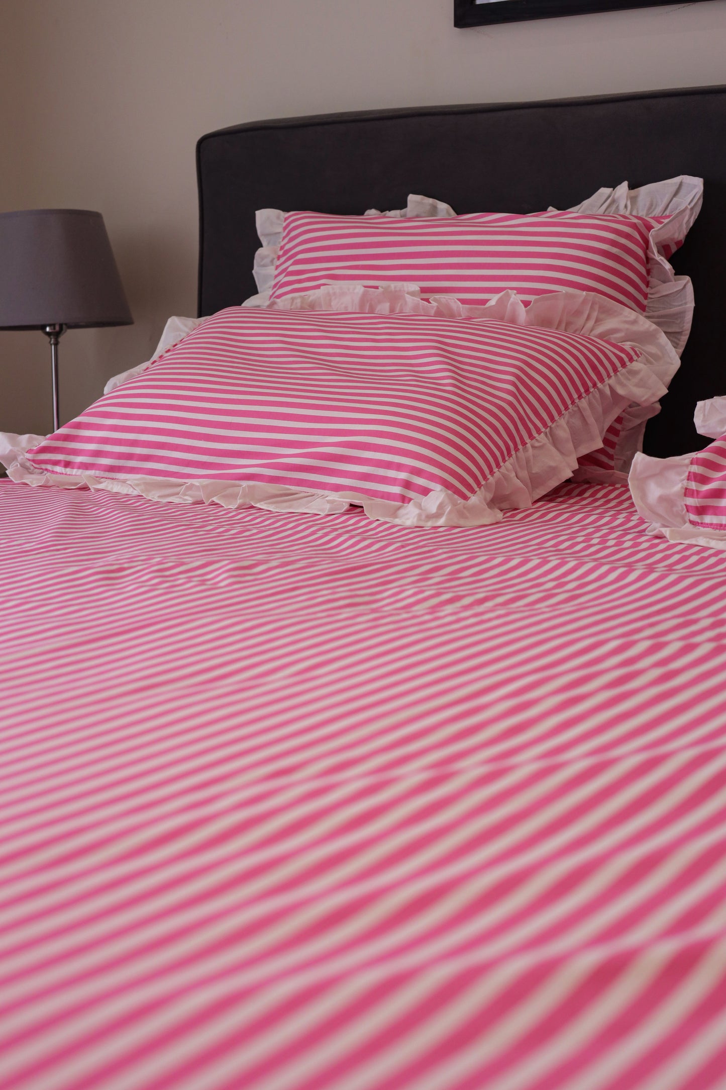 CANDY RUFFLES cotton bedsheet