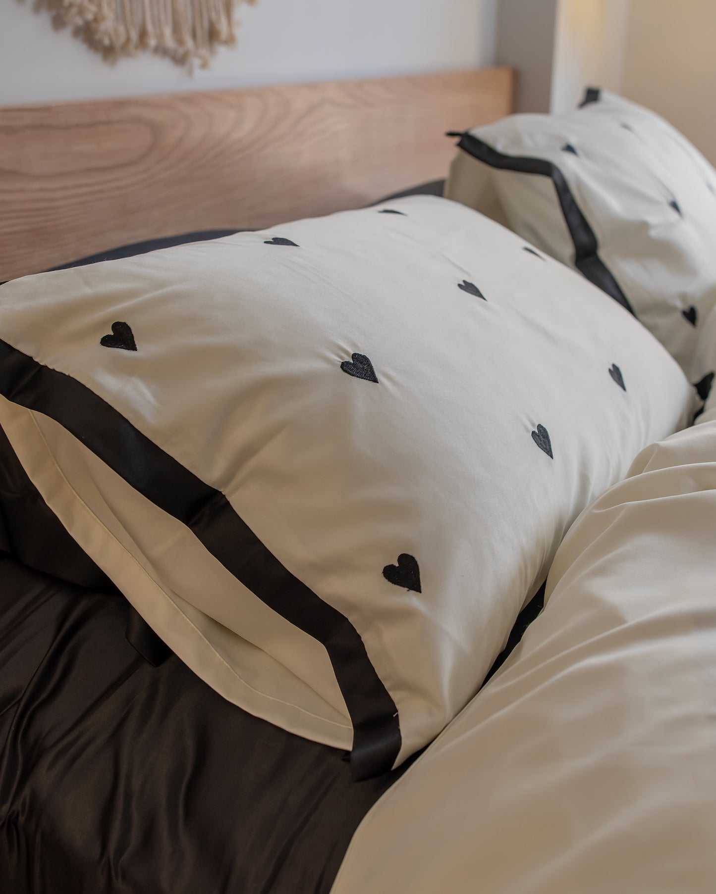 STAY IN BED silky cotton duvet cover