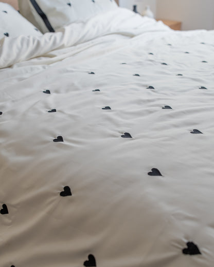 STAY IN BED silky cotton duvet cover