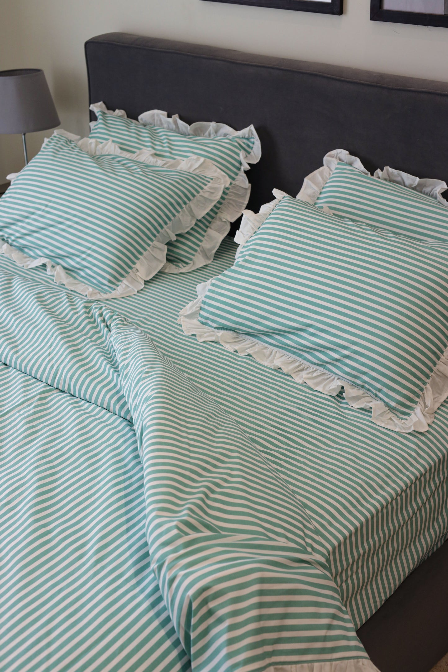 FRESH RUFFLES cotton duvet cover