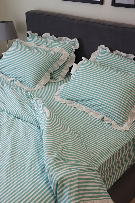 FRESH RUFFLES cotton duvet cover