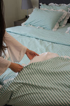 FRESH RUFFLES cotton duvet cover