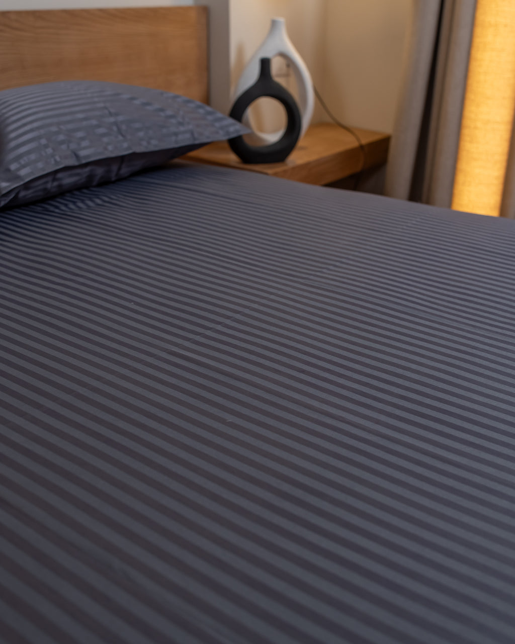 ASH stripe bedsheet