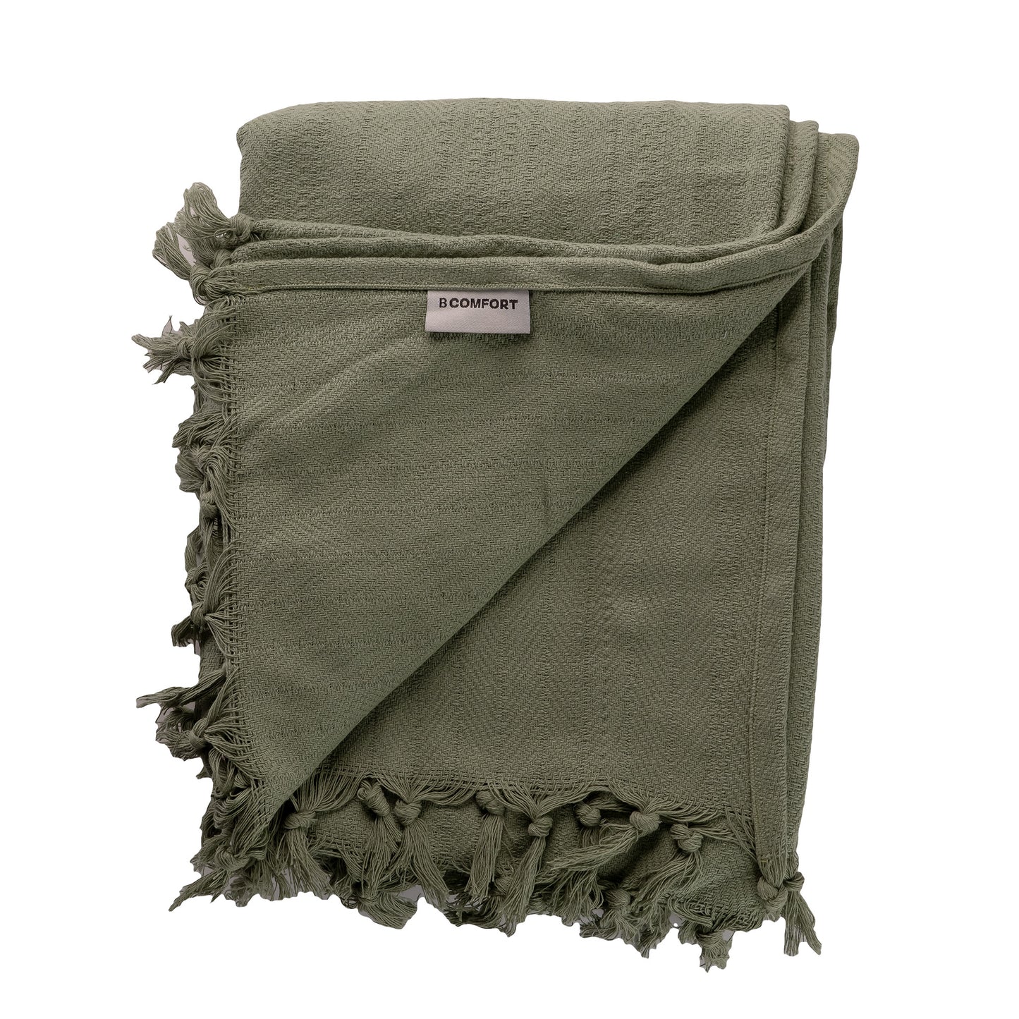 OLIVE Turkish Cotton Throw Blanket