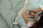 FRESH RUFFLES cotton duvet cover