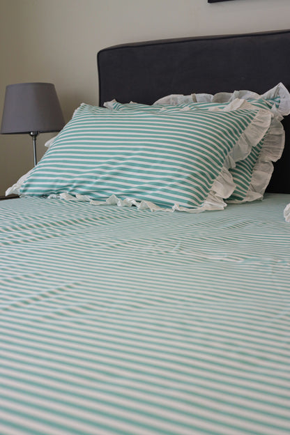 FRESH RUFFLES cotton bedsheet