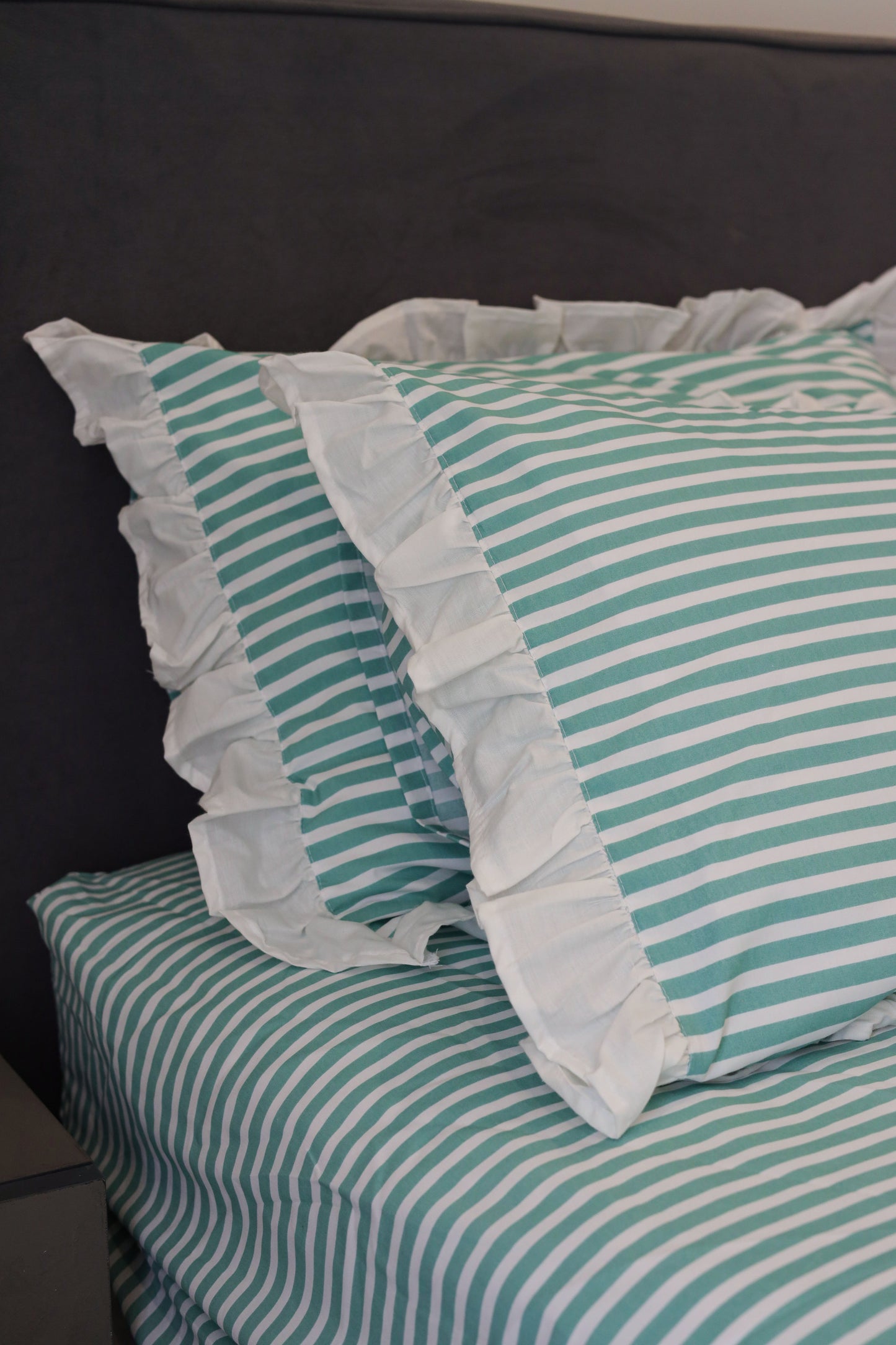 FRESH RUFFLES cotton bedsheet