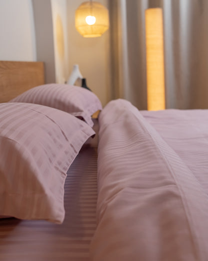 SOFT CASHMERE stripe duvet cover