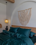 EMERALD silky cotton duvet cover