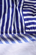 NAVY RUFFLES cotton bedsheet