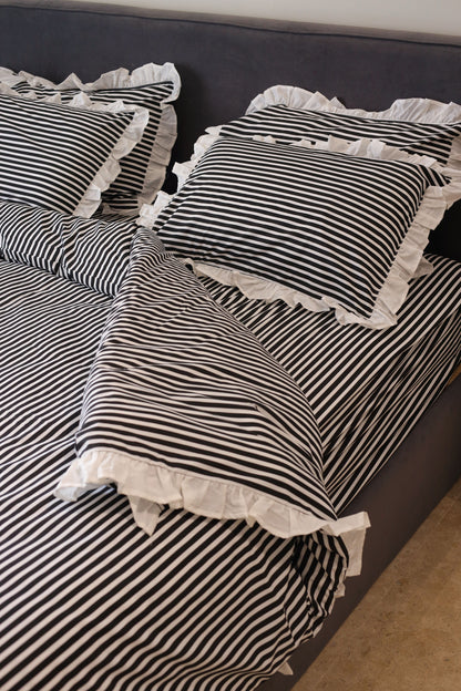 CLASSIC RUFFLES cotton duvet cover