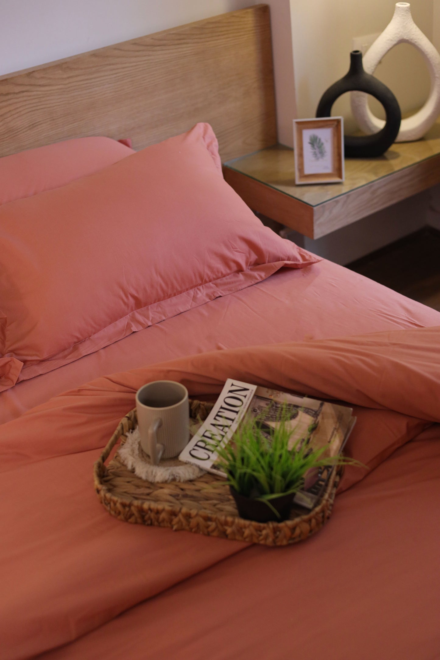SALMON Premium Cotton Duvet Cover