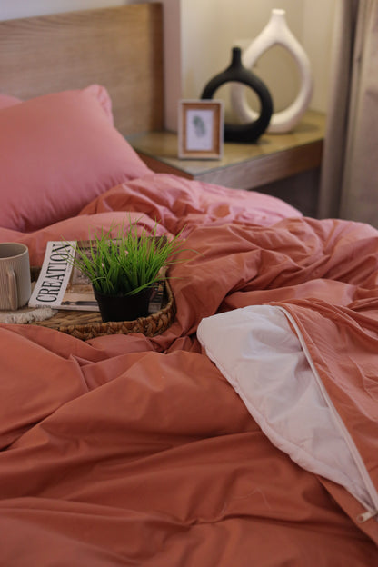 SALMON Premium Cotton Duvet Cover