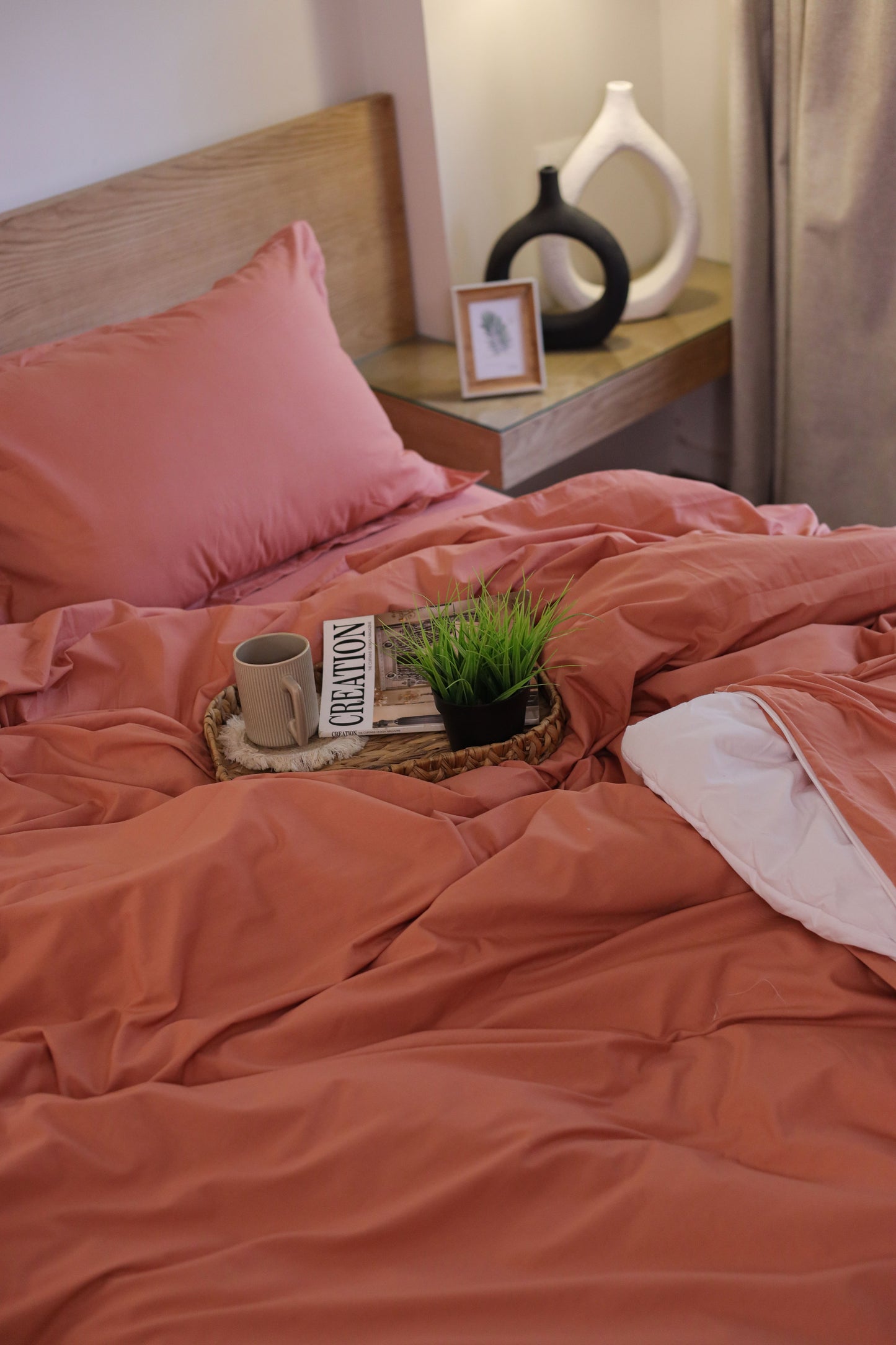 SALMON Premium Cotton Duvet Cover