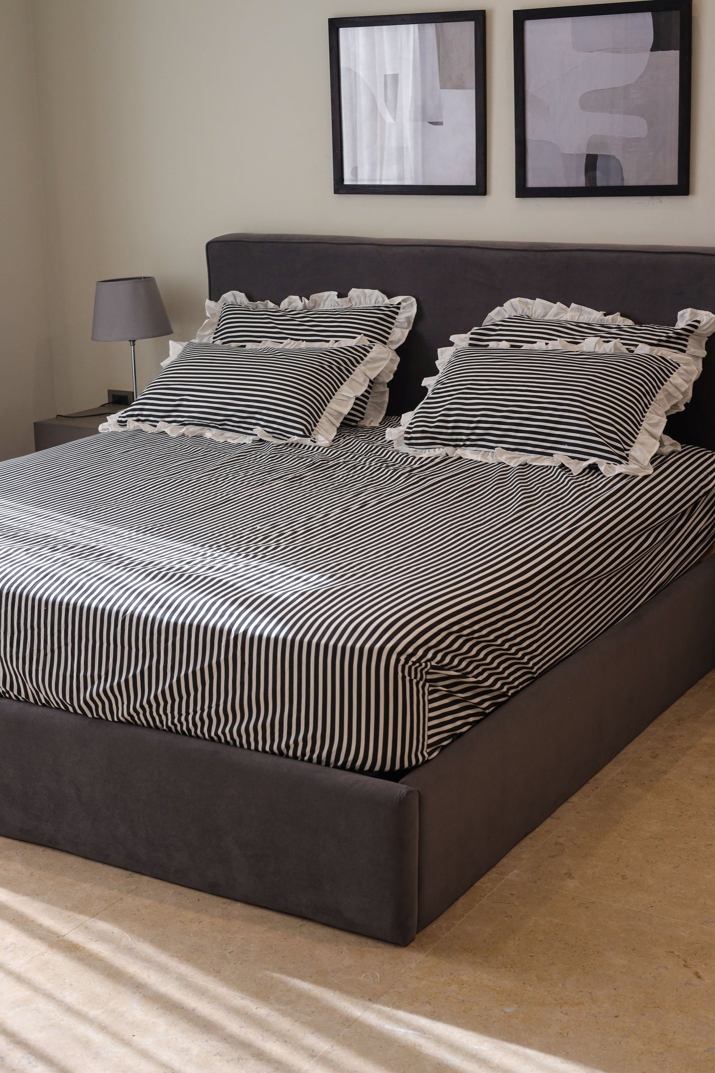 CLASSIC RUFFLES cotton bedsheet
