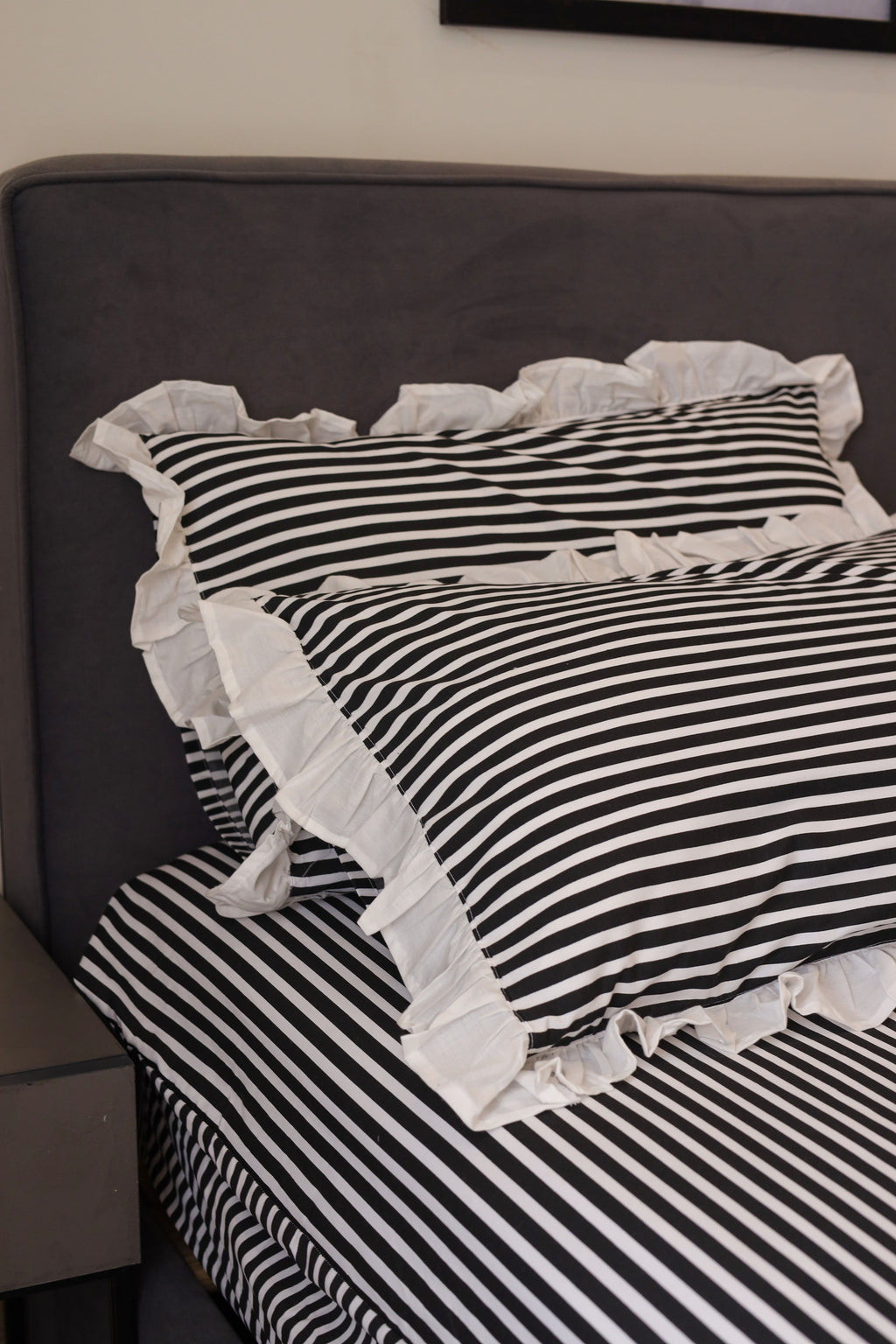 CLASSIC RUFFLES cotton bedsheet