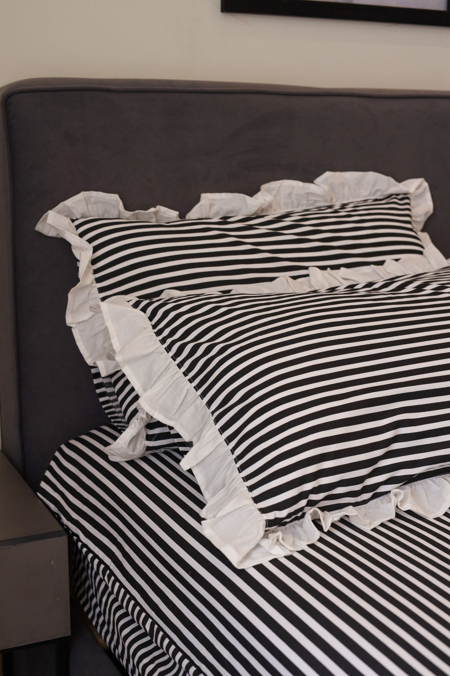 CLASSIC RUFFLES cotton bedsheet