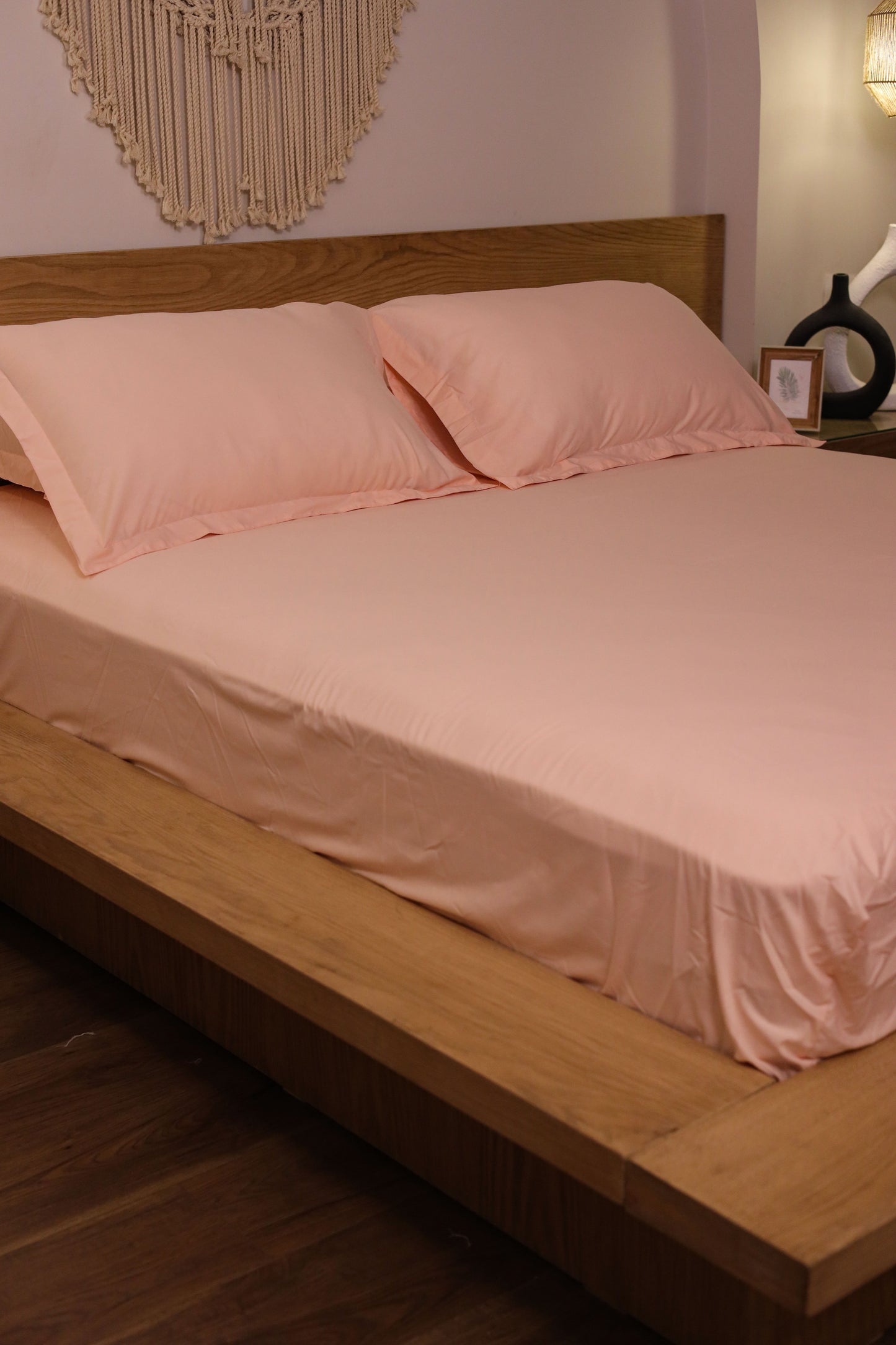 PEACH Premium Cotton Bedsheet