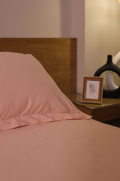 PEACH Premium Cotton Bedsheet