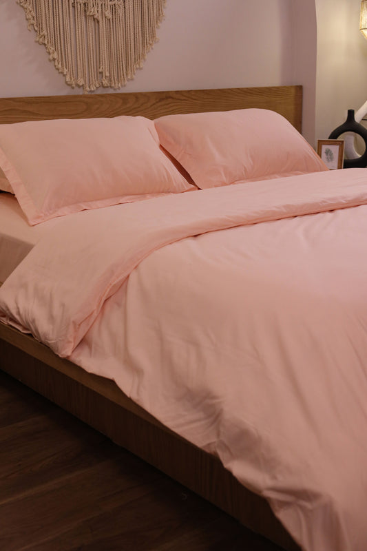 PEACH Premium Cotton Duvet Cover