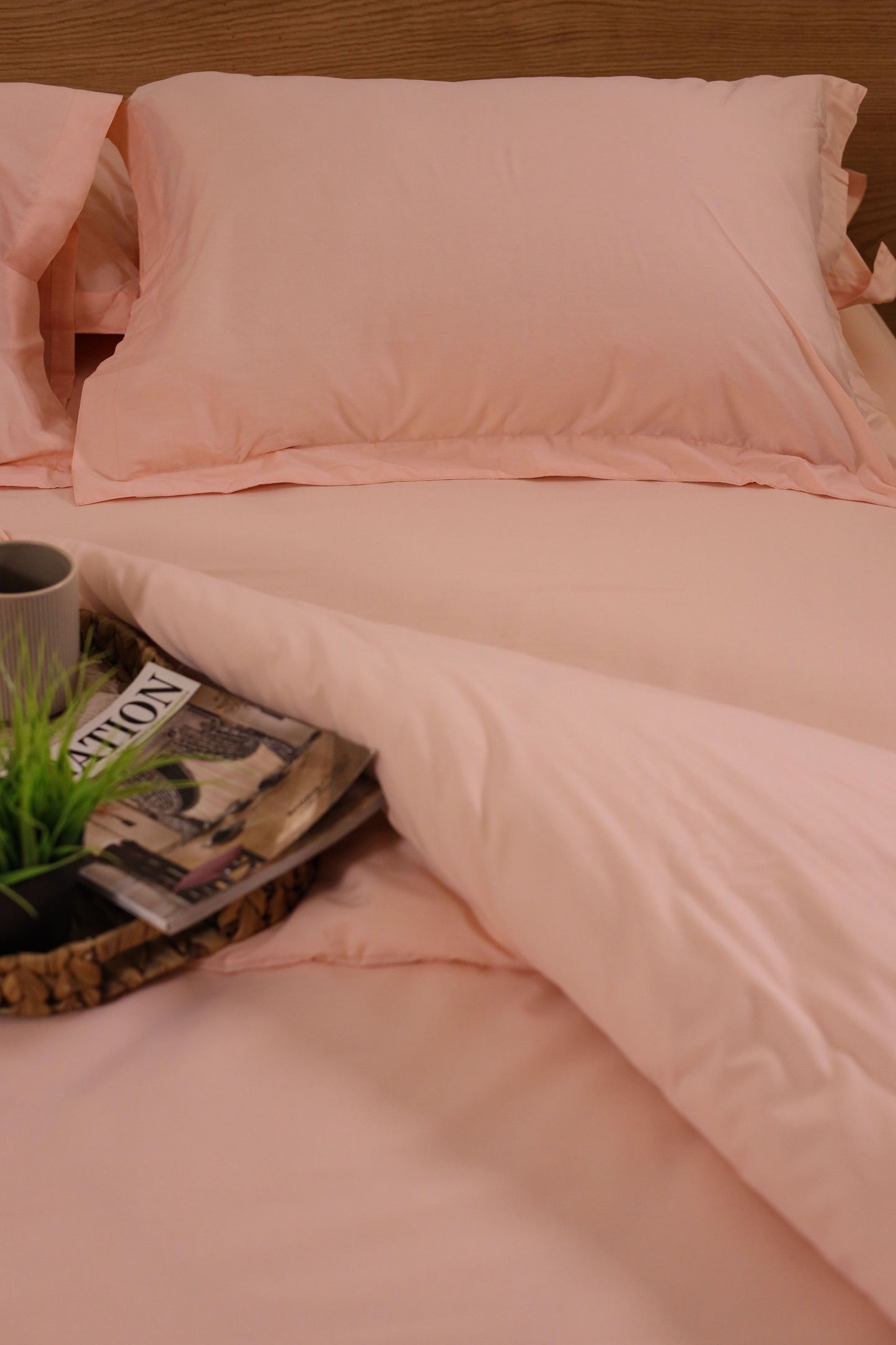 PEACH Premium Cotton Duvet Cover
