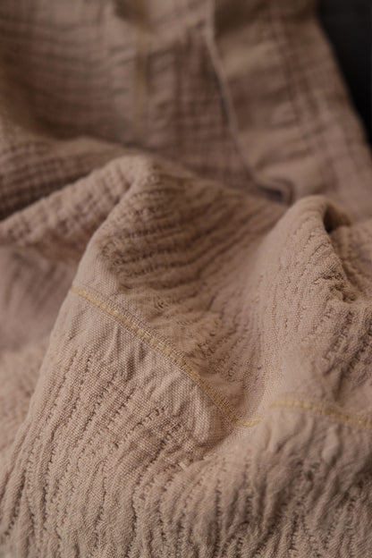 DUSTY ELITE Washed Cotton Throw Blanket