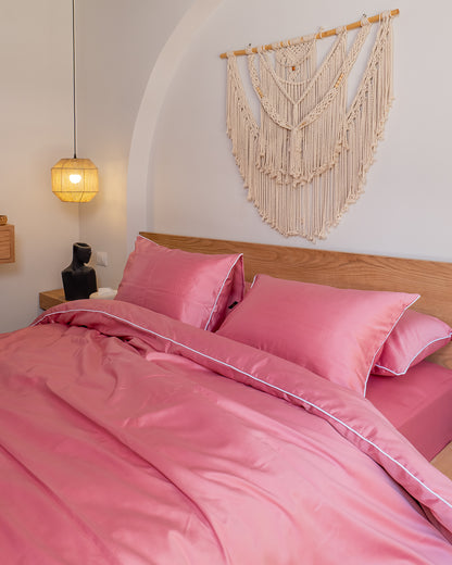 WATERMELON silky cotton duvet cover