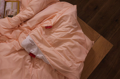 PEACH Premium Cotton Duvet Cover