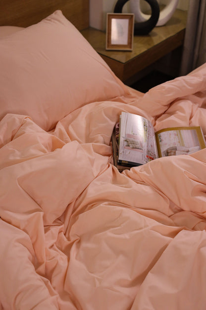 PEACH Premium Cotton Duvet Cover