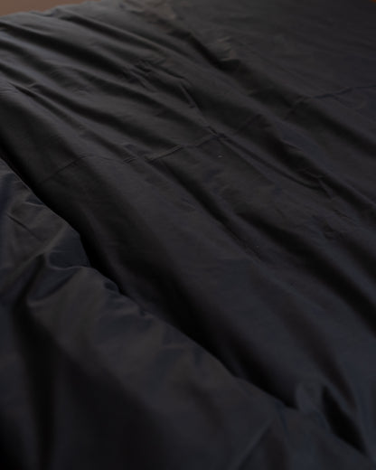 STORM GREY cotton duvet cover