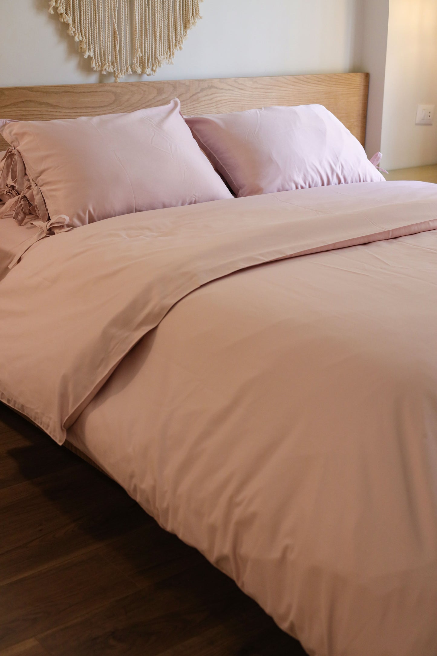 RIBBONELLE MARSHMELLO silky cotton duvet cover