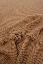 SANDY KNOTS Cotton Throw Blanket