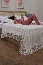 PALMIRA chenille bridal set