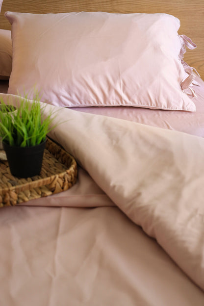 RIBBONELLE MARSHMELLO silky cotton duvet cover