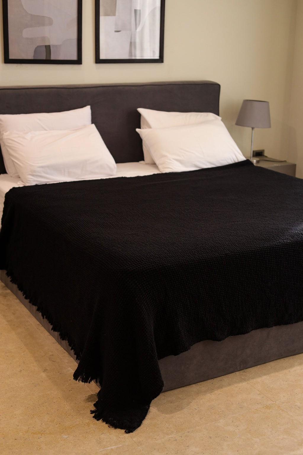 NIGHTY KNOTS Cotton Throw Blanket