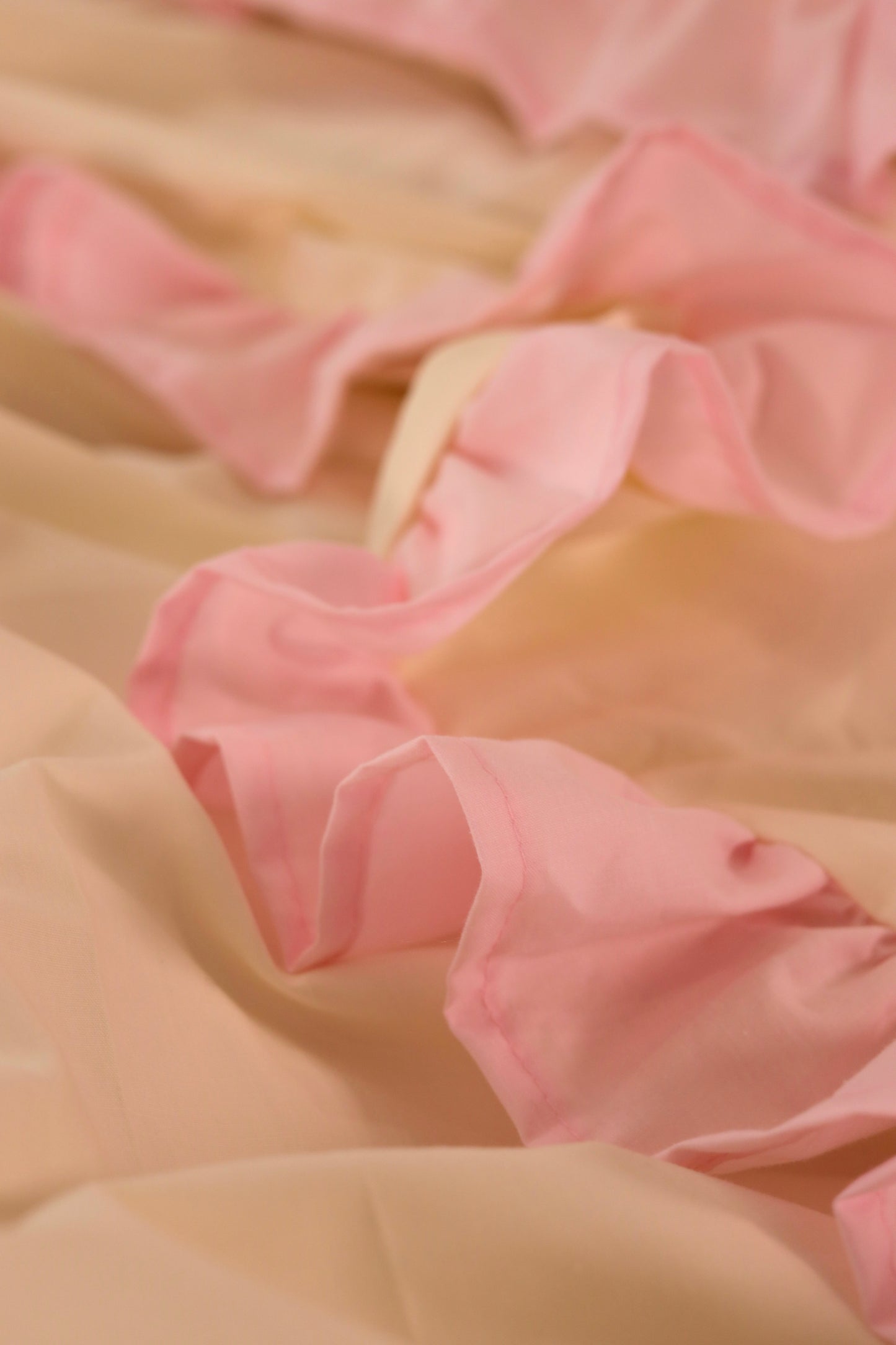 CANDY RUFFLES Percale Cotton Duvet Cover