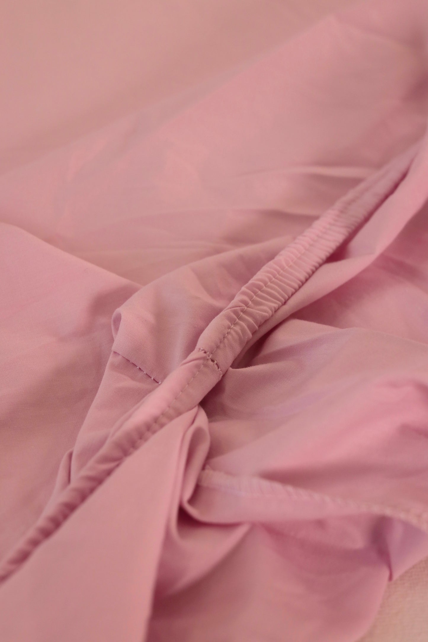 LAVENDER RUFFLES Percale Cotton Bedsheet