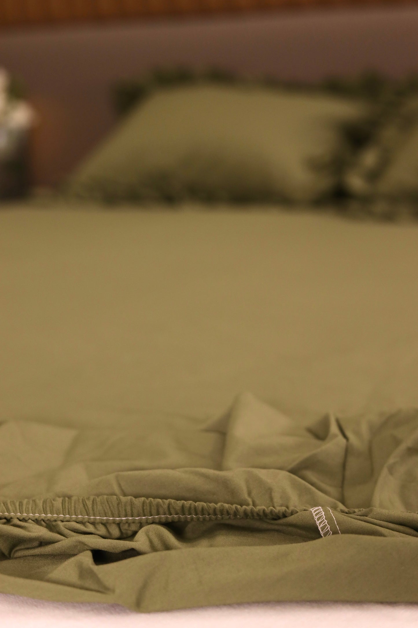 JUNGLE RUFFLES Percale Cotton Bedsheet
