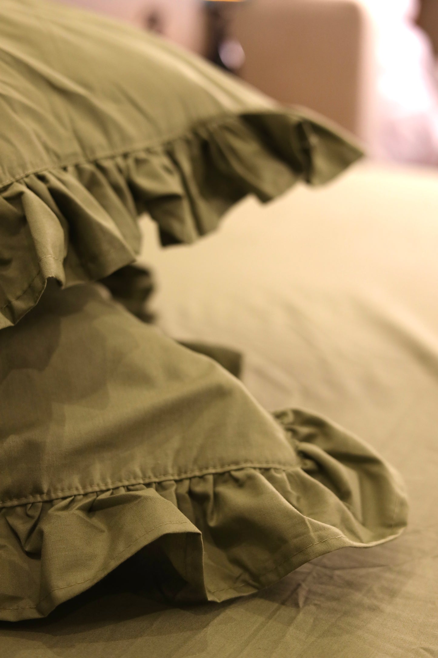 JUNGLE RUFFLES Percale Cotton Bedsheet