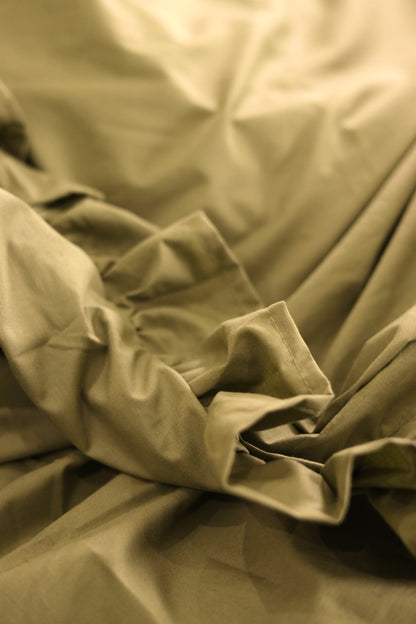 JUNGLE RUFFLES Percale Cotton Duvet Cover