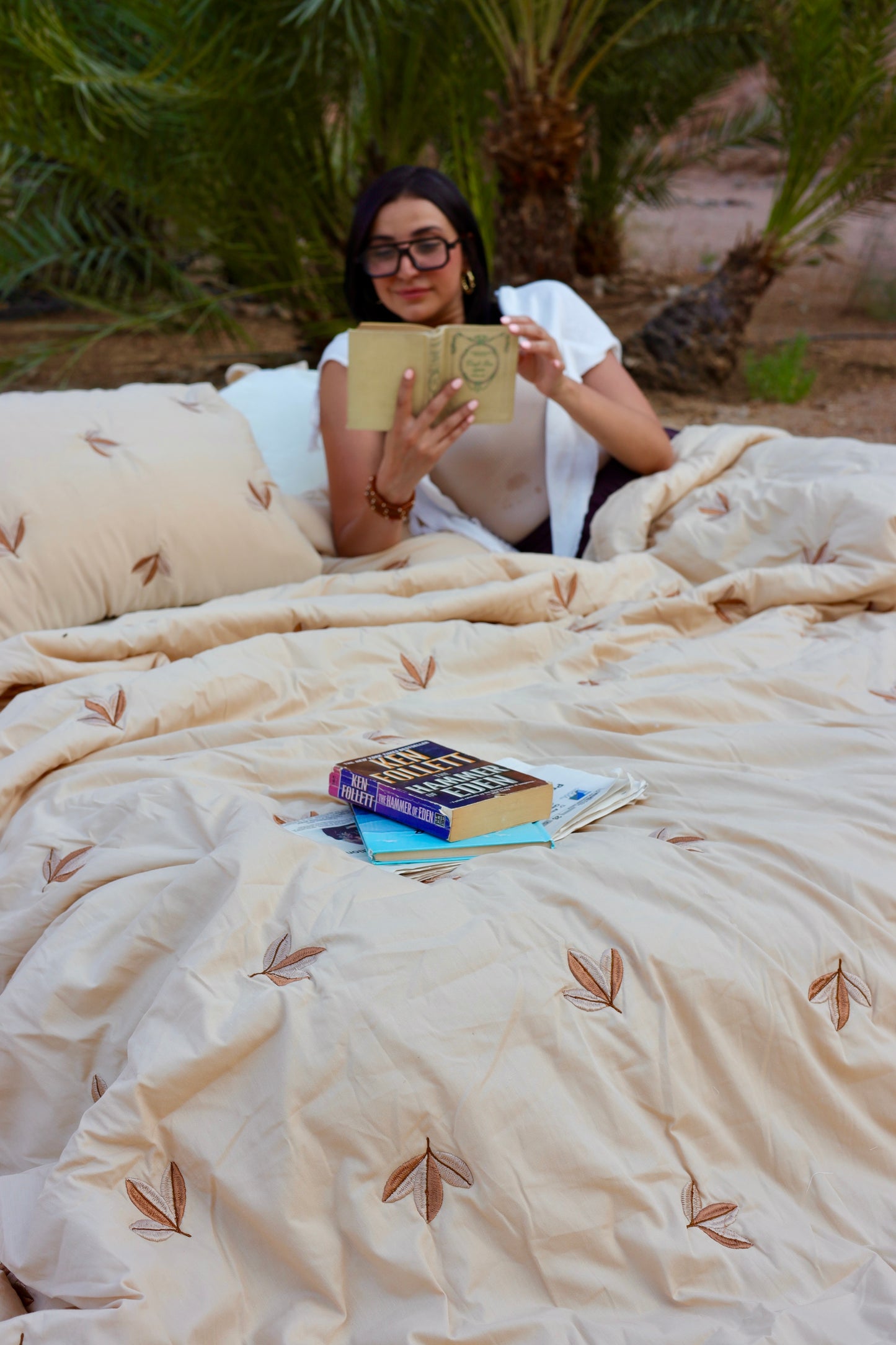 ZAYA Embroidered Summer Duvet
